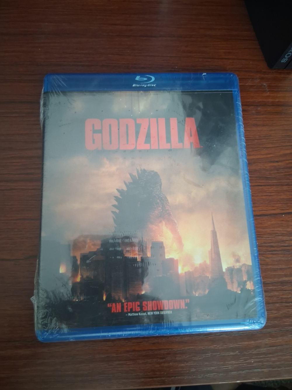 Sealed Godzilla Blu-ray Movie - Black & Orange Cover